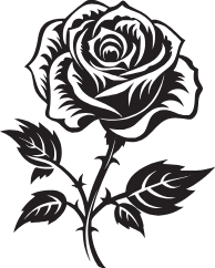 Rosa adesivo